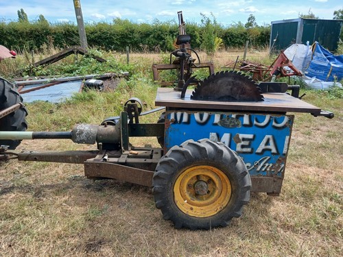 Heavy cast iron sawbench - heavy, pto