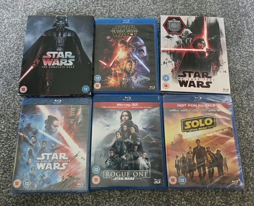 Star wars complete blu ray - star,