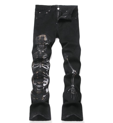Men black denim - men's,