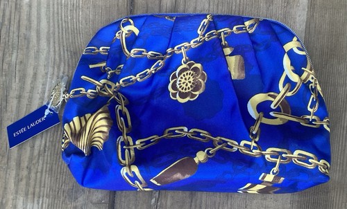 Estée lauder makeup bag blue - lauder,