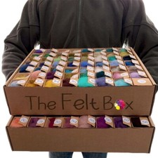 Carded Felting Wool Multi