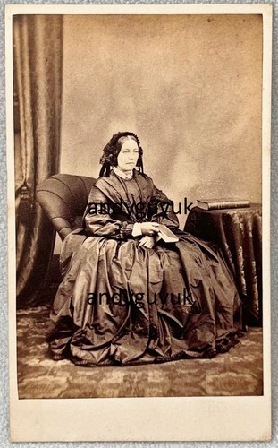 Cdv seated lady - lady, by