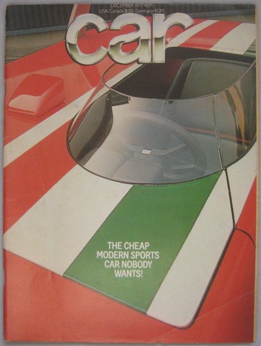 Car december 1977 featuring - car,