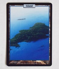 Island - Unhinged - NM - FULL ART - MTG