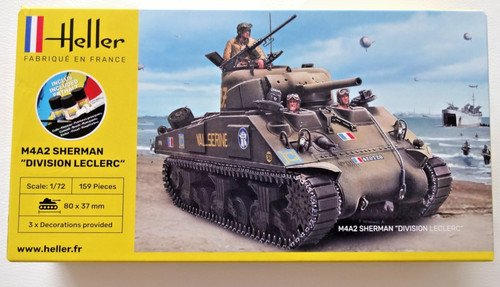 Heller 79894 m4a2 sherman - heller, 1/72