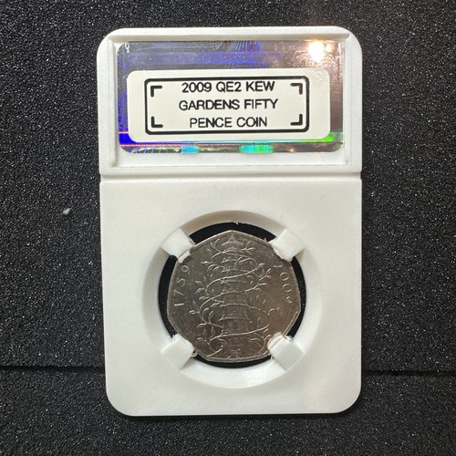 2009 qe2 kew gardens 50p - qe2,