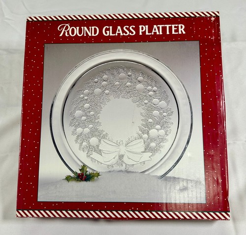 Clear glass christmas - 13”,