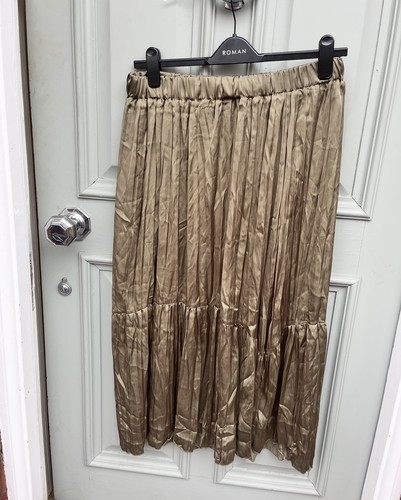 Zara khaki satin - zara,