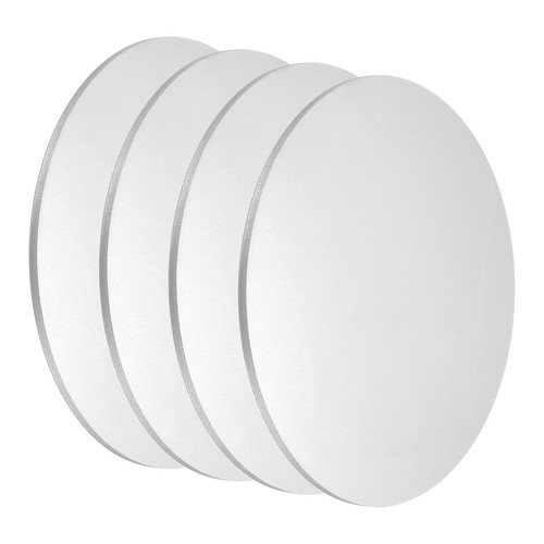 4pcs aluminum disc - 4pcs, 4"(100mm)
