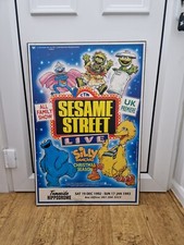 Sesame Street Tour Poster