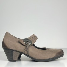 Remonte Dorndorf Taupe Mary Jane Heels / SZ 41 or 9.5