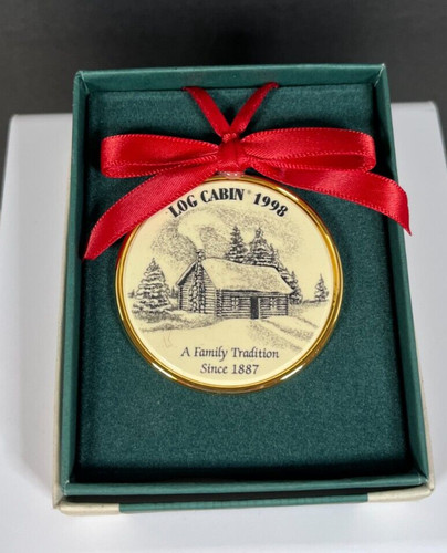 Vintage 1998 log cabin syrup - vintage,
