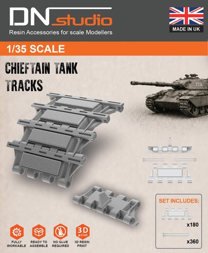 British chieftain tank 3d - chieftain,