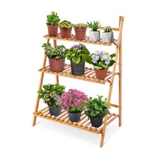 3 Tier Bamboo Plant Stand