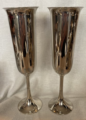 Pair vintage silver - of,