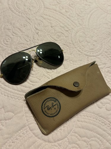 Vintage ray ban leathers - vintage, ray-ban