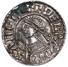Saxon Aethelred II  Last Small Cross Type Penny Hastings Mint, Elfweard.