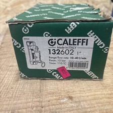 CALEFFI 1" Balancing valve