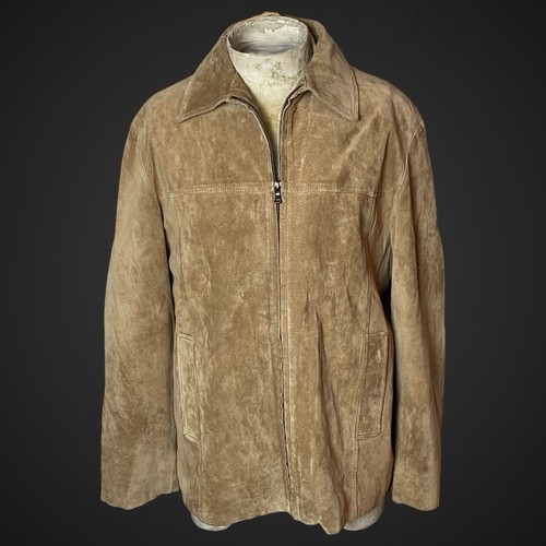 Men freeheron suede jacket - freeheron,