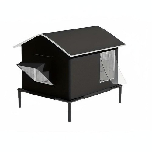 Insulated cat house - cat,