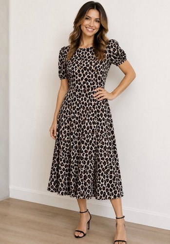 Eliza leopard animal - j, print