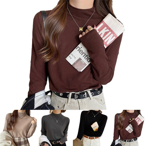 Cozy womens slim fit sweater - fit,