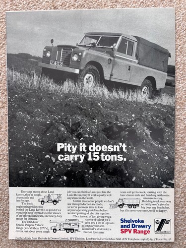 1978 land rover spv - 1978,