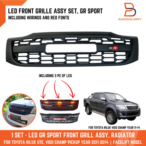 Sport led front grille - gr,