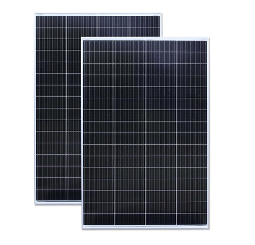 Silver 500w solar panel - silver,