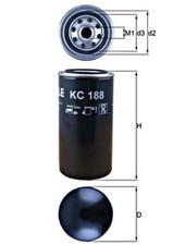 Fuel Filter MAHLE Fits IVECO