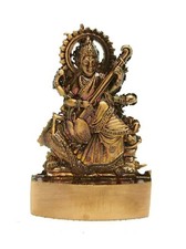 Saraswati Idol 6.5 cm Mixed