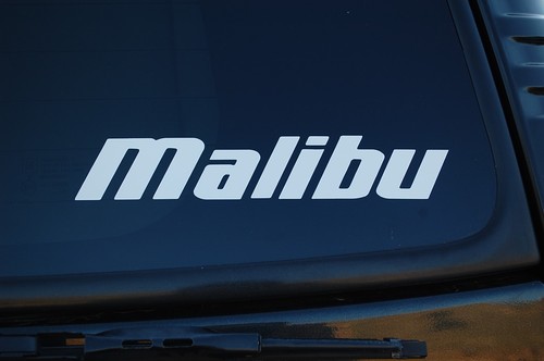Malibu boats sticker vinyl - malibu,