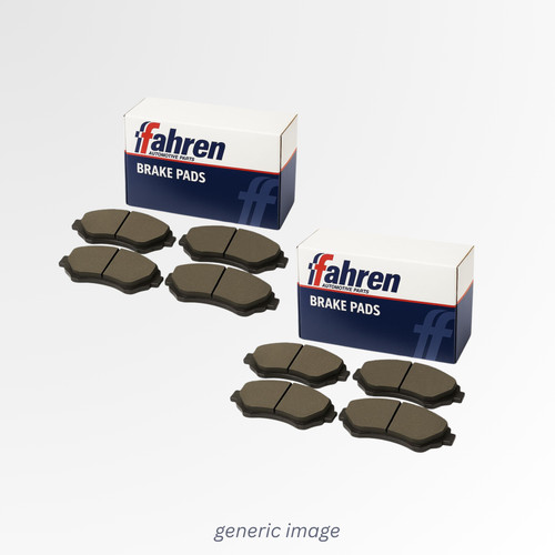 Fahren front rear pads - &,
