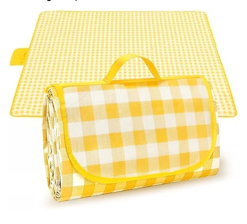 Large yellow picnic waterproof - yellow,