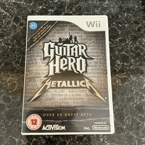 Guitar hero metallica - guitar, nintendo