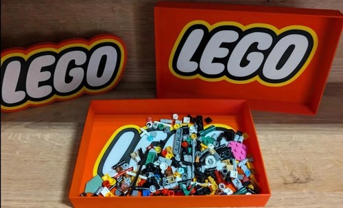 Lego logo tray - logo,