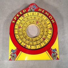 Speed Demon Arcade Machine Parts For Restoration Project Man Cave Decor