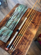 12’ Hardy Palakona "Double Built Connoisseur" split bamboo salmon fly rod