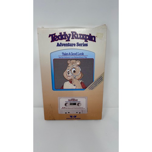 Vintage 1985 teddy - 1985, ruxpin