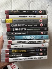 PS3 Games - Buy Separate or