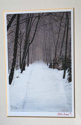 Peter brook rba signed print - signed,