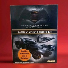 Batman vs Superman Model Kit (Batmobile and Batwing) New Complete Build a model