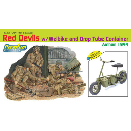 Red devils with welbike kit - red,