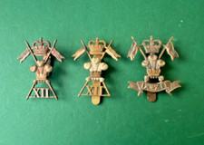 12TH ROYAL LANCERS CAP BADGES