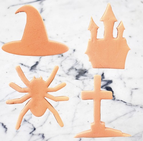 Halloween cookie fondant - cookie,