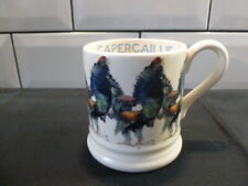 EMMA BRIDGEWATER HALF PINT MUG "CAPERCAILLIE" BIRD NEW DISCONTINUED 