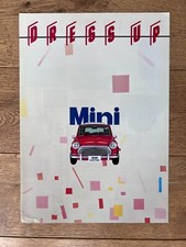 1986 JDM Japanese Austin Rover Japan Mini Dress Up parts brochure (rare)
