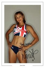 JESSICA ENNIS HEPTATHON GOLD AUTOGRAPH SIGNED PHOTO PRINT 