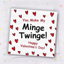 Rude Funny Valentines Day Card