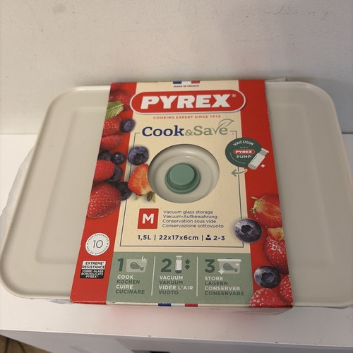 Pyrex cook save vacuum - pyrex, glass
